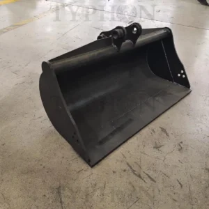 TYPHON 2.5 Ton Mini Excavator Attachment Plain Bucket 800mm 31" Mud Bucket For TERROR X2 PRO