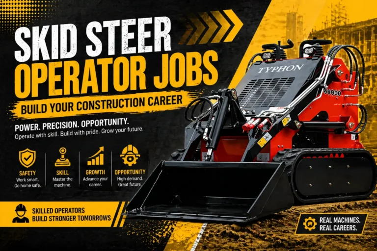How to Operate a Skid Steer: A Step-by-Step Beginner’s Guide