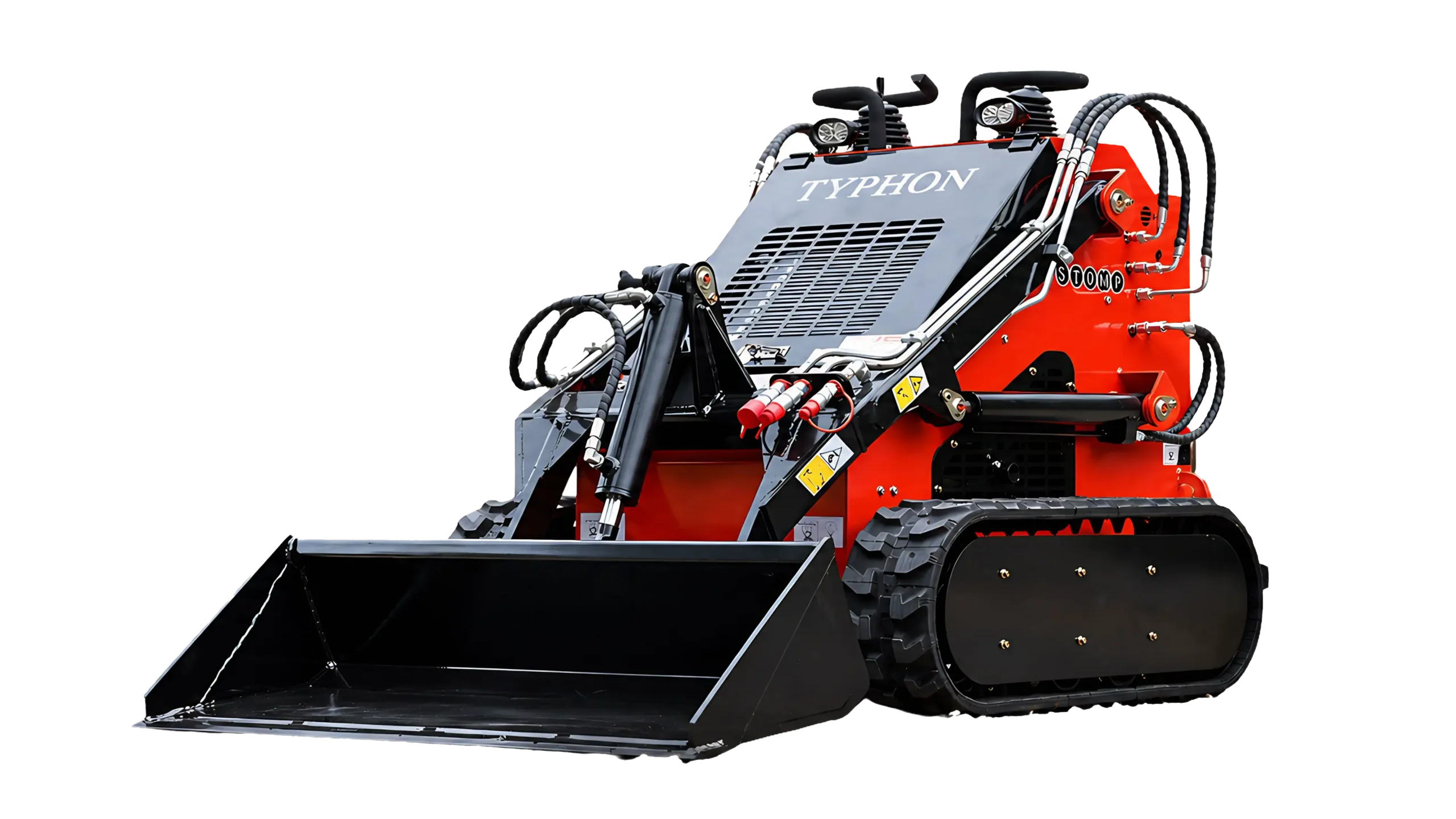 TYPHON STOMP 501 tracked mini skid steer loader