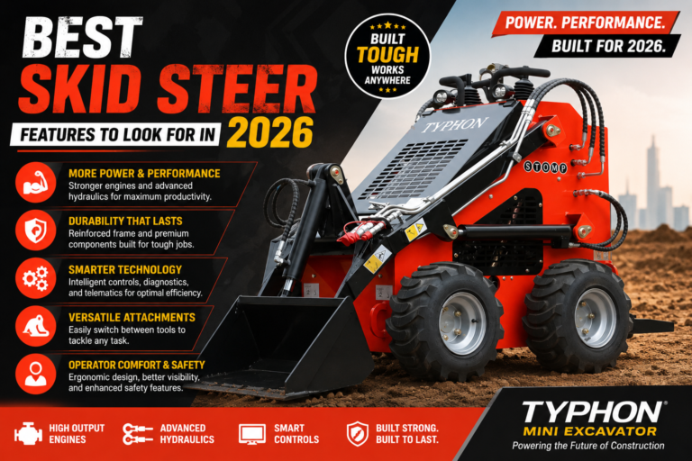 Best Skid Steer Features to Look for in 2026