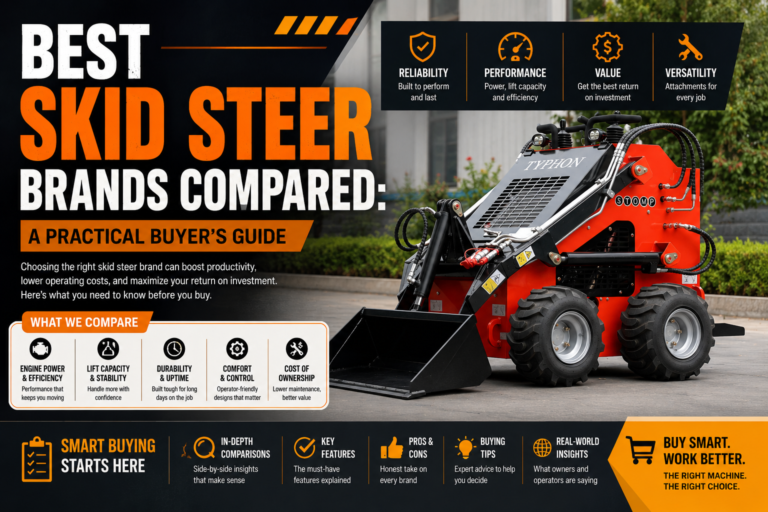 How the Best Skid Steer Brands Stack Up