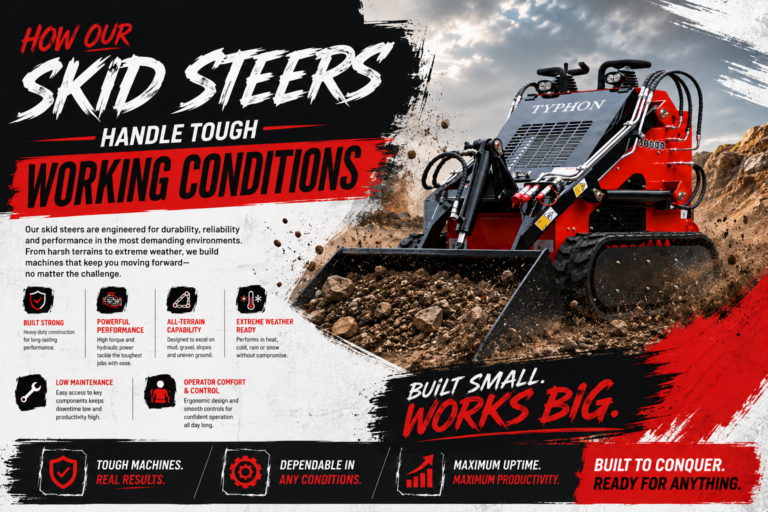 Skid Steers Handle Tough Working Conditions on Demanding Job Sites