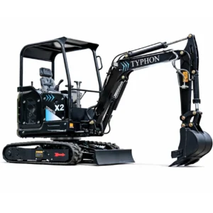 TYPHON TERROR X2 Max Canopy Mini Excavator Powerful 2.5 Ton Compact Machine with Yanmar Engine… – main product image