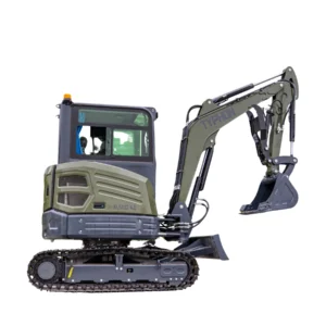 TYPHON KUVUO 4.0 four ton cabin mini excavator w Kubota D1703 Diesel engine Metal Tracks, Boom… – main product image