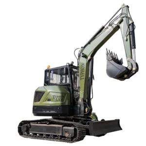 TYPHON TERROR LXV 6.6 Ton Excavator Kubota V2607 56.9HP AC/Heater Cabin Boom Swing – main product image