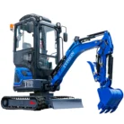 TYPHON TERROR XIX Prestige AC/Heater Cabin Mini Excavator 4200lbs 20.4 HP Kubota D902 with Boom… – main product image