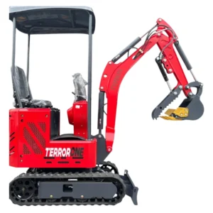 TYPHON TERROR ONE STORM 1 Ton Mini Excavator Trench Digger with Hydraulic Oil Cooler Canopy & Wide… – main product image