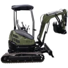 TYPHON TERROR XXV 2.5 Ton Mini Excavator KUBOTA Diesel Engine USA – main product image