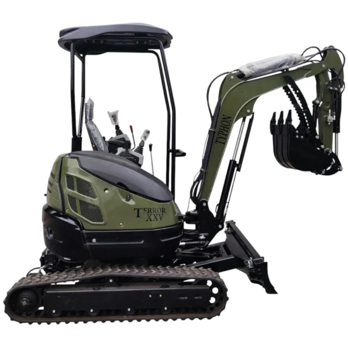 1-127.webp TYPHON TERROR XXV 2.5 Ton Mini Excavator KUBOTA Diesel Engine USA – main product image