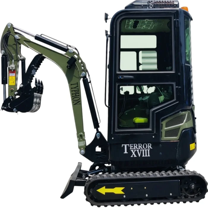 1-128.webp TYPHON TERROR XVIII Prestige 2 Ton Mini Excavator KUBOTA Diesel Engine USA – main product image