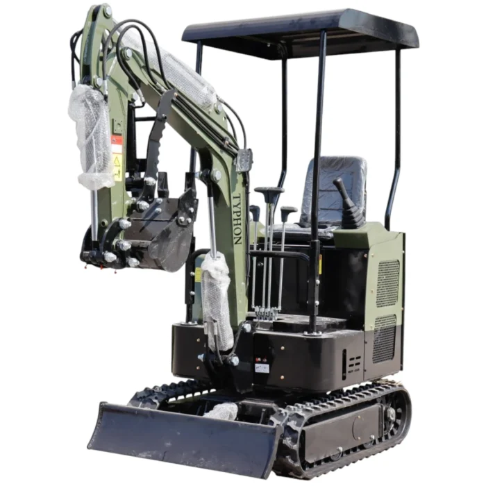 TYPHON TERROR XV STORM Mini Excavator – 1.05 Ton Trench Digger 13.5hp B&S EPA Engine USA – main product image