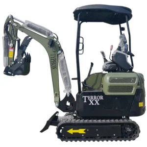 2025 4,000 lb TYPHON TERROR XX Mini Excavator Rubber Track with Kubota D902 Diesel Engine USA – main product image