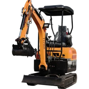 2025 4,000 lb TYPHON TERROR XX Mini Excavator Rubber Track with Kubota D902 Diesel Engine USA – main product image