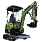 2025 4,000 lb TYPHON TERROR XVIII Mini Excavator Rubber Track with Kubota Diesel Engine USA – main product image
