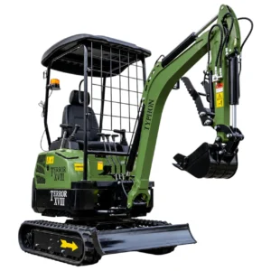 2025 4,000 lb TYPHON TERROR XVIII Mini Excavator Rubber Track with Kubota Diesel Engine USA – main product image