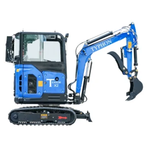 TYPHON TERROR X2 Mini Excavator 2.7 Ton EPA Diesel Kubota V1505 Engine USA – main product image