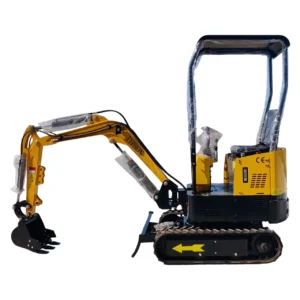 TYPHON TERROR X STORM Mini Excavator – 1 Ton Trench Digger with Canopy, Hydraulic Thumb Clip… – main product image