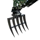 Mini Excavator Rake Compact Attachment General for for TERROR XXV and other 2.1-3 Ton Mini… – main product image