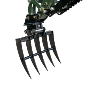 Mini Excavator Rake Compact Attachment General for for TERROR XXV and other 2.1-3 Ton Mini… – main product image