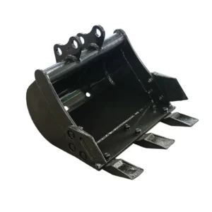 2-3.5 Ton Mini Excavator Attachment 550mm Teeth Bucket Trenching Buckets 21 inch For TERROR X2 PRO – main product image