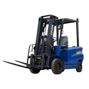 New 2026 TYPHON VIGOR 1.5 Blue Electric Forklift 1.5 Ton Lifter Lift Truck Jitney Hi-Lo – main product image