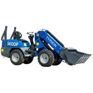 New TYPHON Telescopic Wheel Loader with Kubota D1105 engine 25 hp 1 ton Load USA – main product image