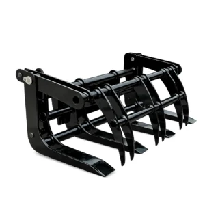 TYPHON Skoop Heavy-Duty Wheel Loader Log Grapple 295 lbs Robust Log & Brush Handler with 6+4 Tine… – main product image