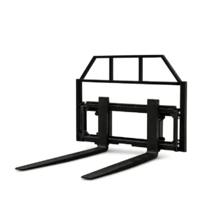 TYPHON Skoop Hydraulic Pallet Fork Attachment for Wheel Loader 43 Inch 11.1 GPM – main product image