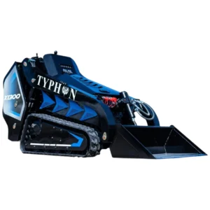 3040lbs TYPHON STOMP X1300 25HP Kubota D1105 EPA Diesel Mini Skid Steer Loader – main product image