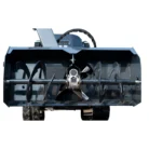 1100mm Hydraulic Snow Blower Attachment for TYPHON STOMP X1300 & STOMP 509 Mini Skid Steers – main product image