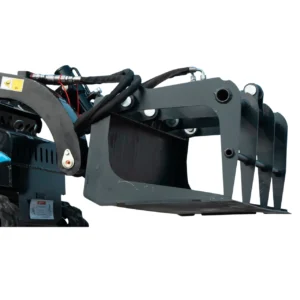 Heavy-Duty Solid Bottom Grapple Bucket for TYPHON STOMP X1300 & STOMP 509 Mini Skid Steers – main product image