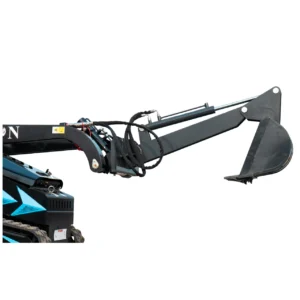 TYPHON Digger Attachment for Mini Skid Steer STOMP X1300 & STOMP 509 – main product image
