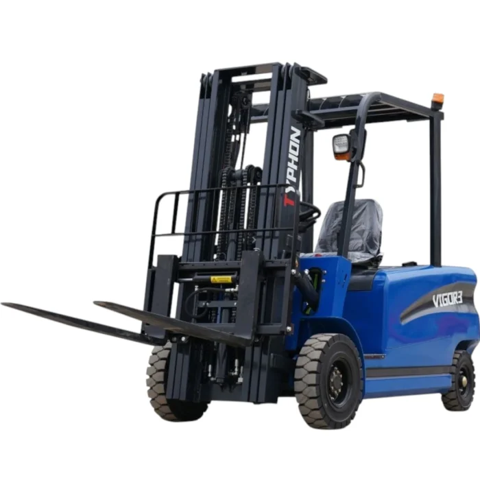 New 2026 TYPHON VIGOR 3.0 Blue Electric Forklift 3 Ton Lifter Lift Truck Jitney Hi-Lo – main product image