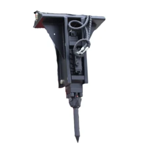 Skid Steer Loader Hydraulic Hammer Concrete Breaker Attachment USA – main product image