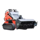 Skid Steer Loader Rotary Plow Tiller Attachment USA – main product image