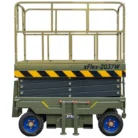 TYPHON xFlex-2037W Walk-Behind Scissor Lift comes with 20ft Working Height and Manual outriggers… – main product image