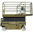 TYPHON xFLEX-2031EM 1.2 Ton Electric Mini Scissor Lift with 20ft Max Platform Height and 19.7"… – main product image