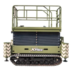 TYPHON xFlex-4068ET Electric Rubber Track Scissor Lift 3.2 Ton with 5.4HP Hydraulic Pump Motor… – main product image