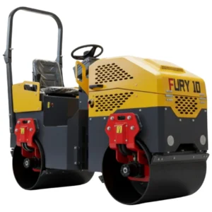 TYPHON Fury 10 Mini Road Roller 1Ton Hydraulic oil B&S 13.5hp gas USA air-cooled – main product image