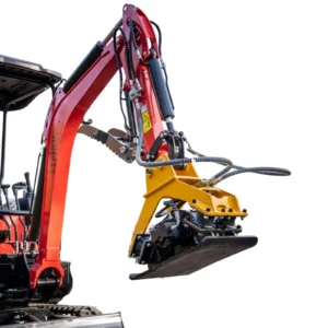 TYPHON Compatible Hydraulic Plate Compactor Attachment for Mini Excavators 1 Ton to 2 Ton – main product image