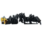 11-in-1 Mini Excavator Attachment Combo Kit All Essential Tools for Worksites – main product image