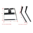 Pallet Fork: Attachment for TYPHON Mini Excavators USA – product detail image 1