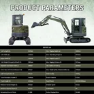 TYPHON KUVUO 4.0 four ton cabin mini excavator w Kubota D1703 Diesel engine Metal Tracks, Boom… – product detail image 1