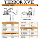 2025 3,800 lb TYPHON TERROR XVII Mini Excavator Rubber Track with Kubota D902 Diesel Engine USA – product detail image 1
