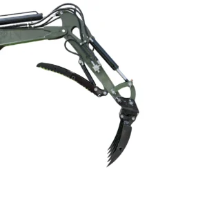 Mini Excavator Rake Compact Attachment General for for TERROR XXV and other 2.1-3 Ton Mini… – product detail image 1