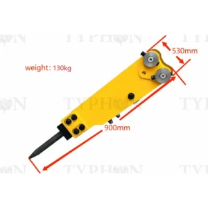 2.5 ton Mini Excavator Attachment Hydraulic Hammer Top Type Rock Breaker Generic TERROR X2 PRO – product detail image 1