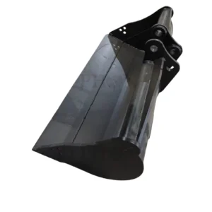 TYPHON 2.5 Ton Mini Excavator Attachment Plain Bucket 800mm 31" Mud Bucket For TERROR X2 PRO – product detail image 1
