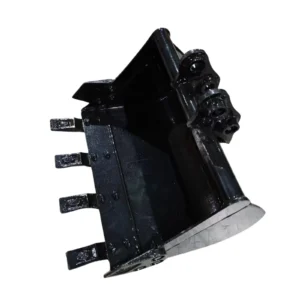 2-3.5 Ton Mini Excavator Attachment 600mm Teeth Bucket Trenching Buckets 23 inch For TERROR X2 PRO – product detail image 1