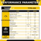 TYPHON Thunder VI 23hp EPA B&S Engine Wheel Loader USA – product detail image 1
