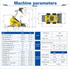 Skid-Steer Loader Tracked 22.1 HP Honda EPA Gasoline Engine for Gardens, Farming – product detail image 1